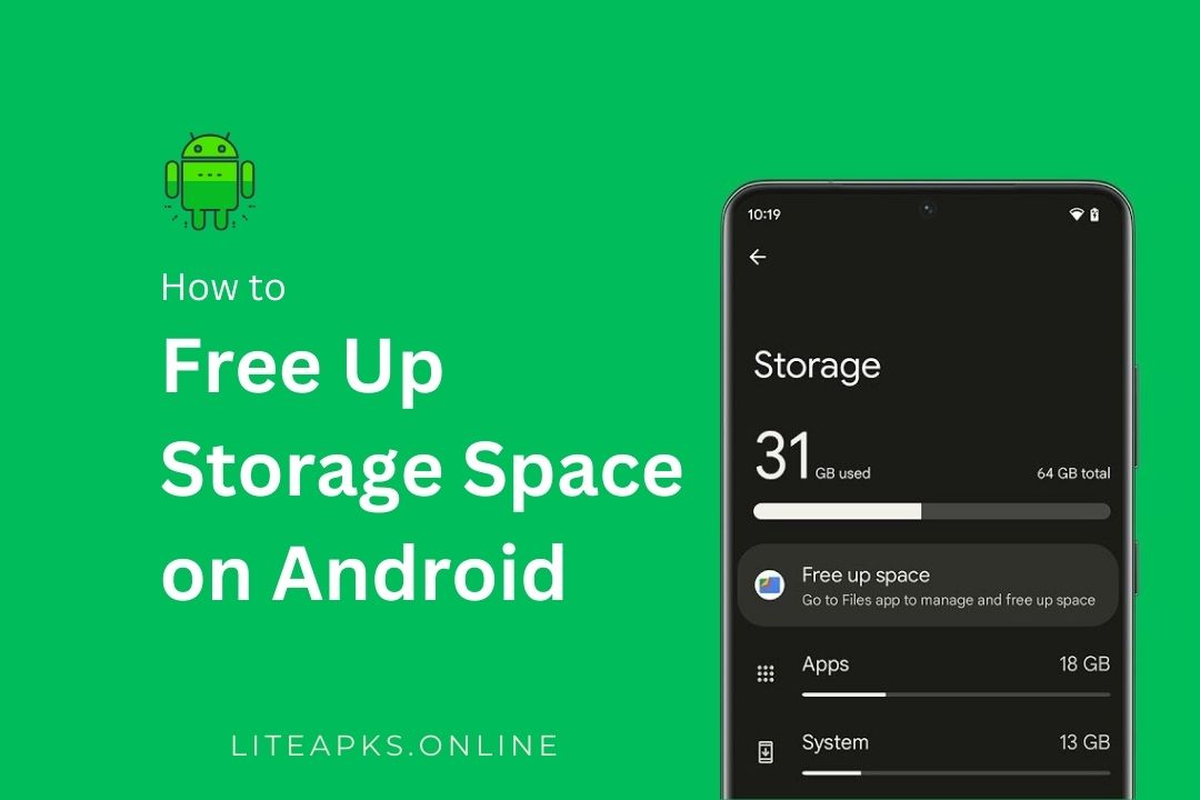 ree up Android storage, clear cache Android, delete unused apps, manage storage 2025, Android storage tips, backup Google Photos